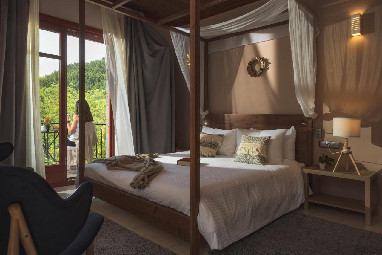 Rouista Tzoumerka Resort Vourgareli Exteriör bild