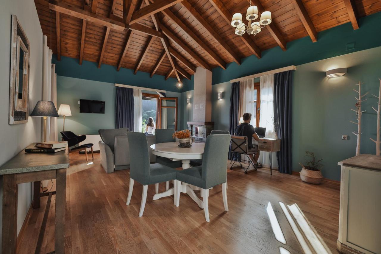 Rouista Tzoumerka Resort Vourgareli Exteriör bild