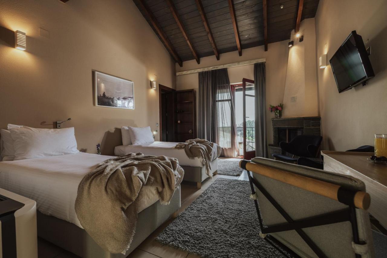 Rouista Tzoumerka Resort Vourgareli Rum bild