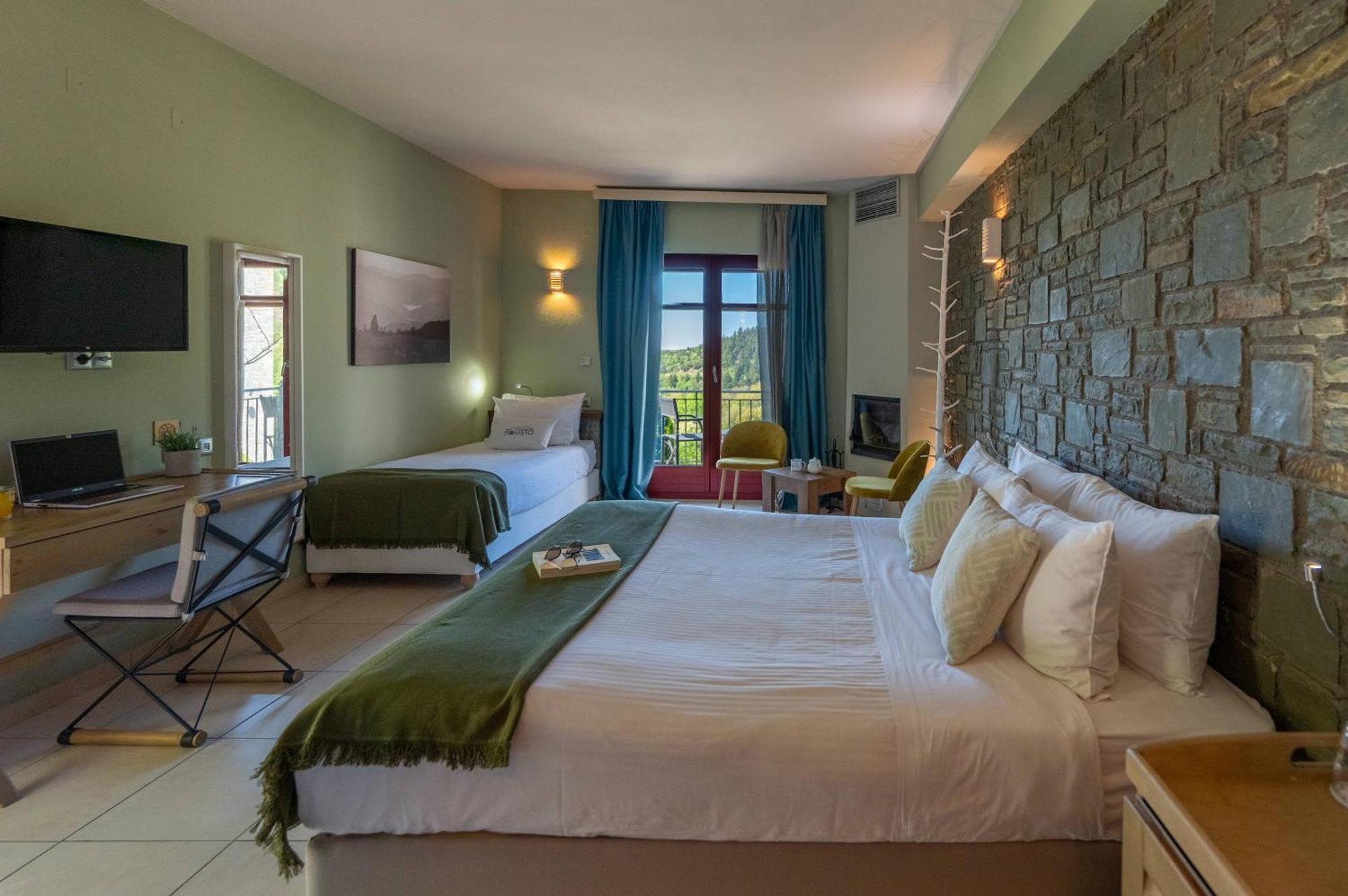 Rouista Tzoumerka Resort Vourgareli Exteriör bild